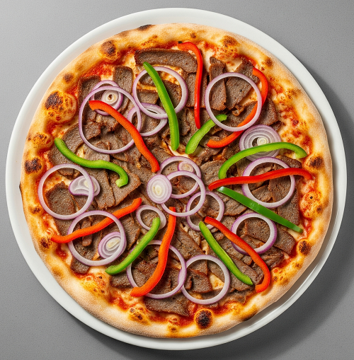 Kebab Pizza 